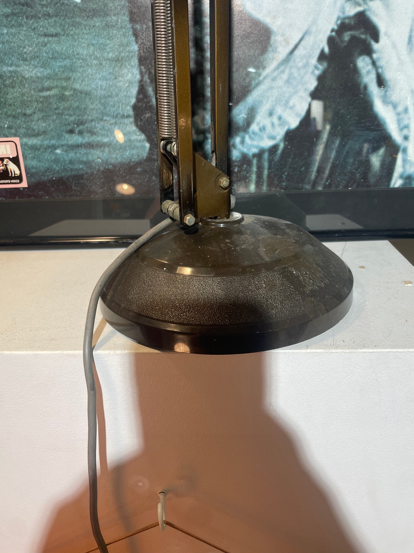 Large Bronze Coloured Stylux Lamp