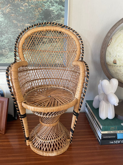 Cane and Rattan Childs Chair