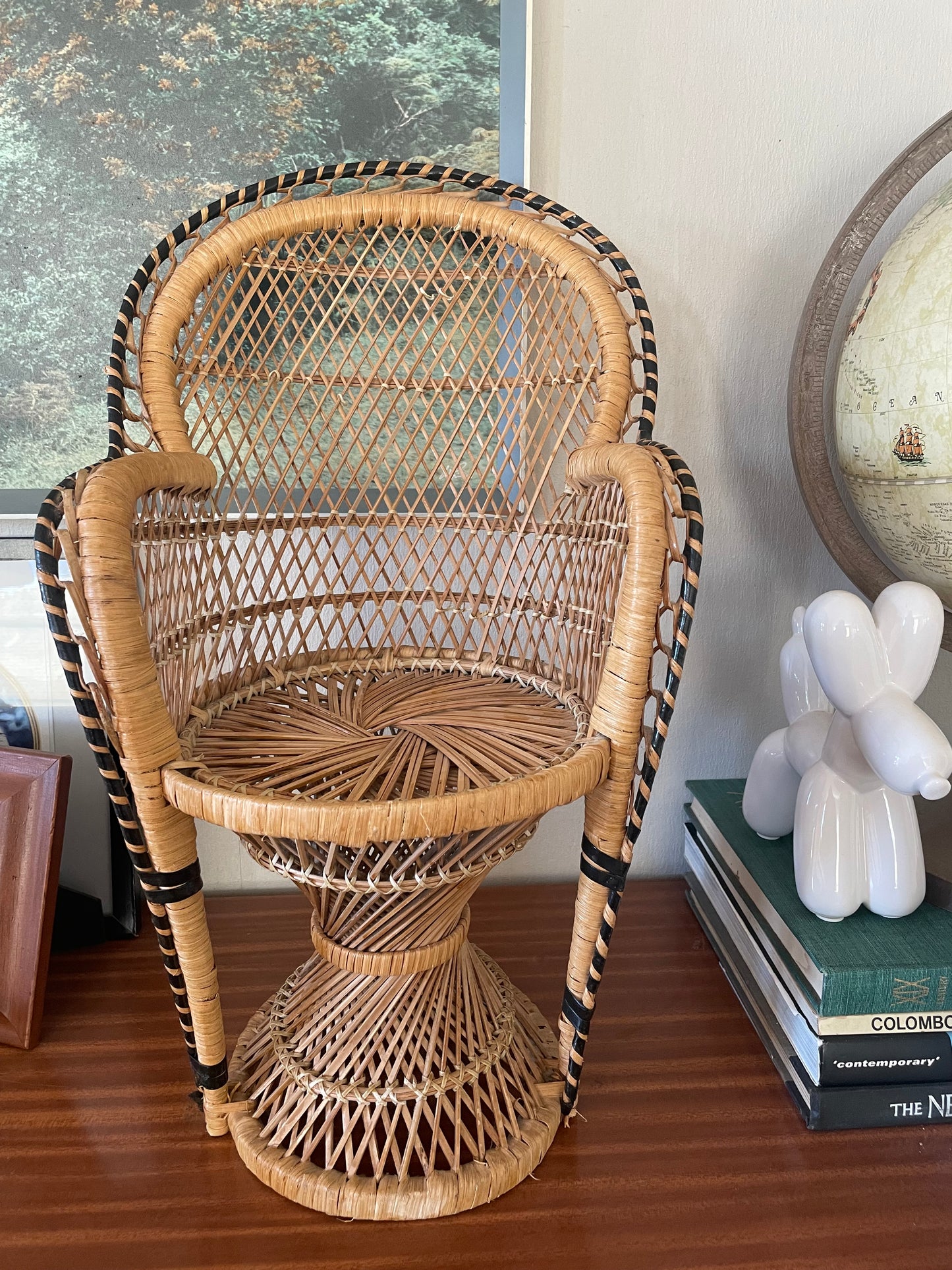 Cane and Rattan Childs Chair