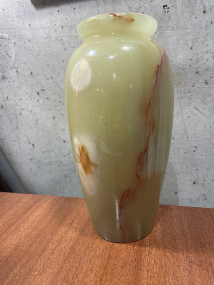 Green Polished Onyx Vase